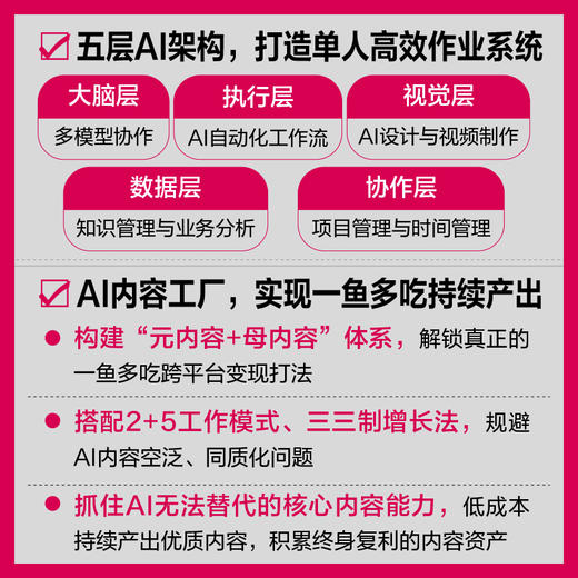 用AI玩转一人公司 张然冉主AI创业个体 单干 副业增收变现 打造个人IP 商品图4