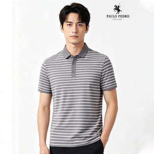 【经典马球版型 7A抑菌 凉感丝滑】保罗彼得PAULO PEDRO短袖POLO衫（多色可选 男女同款） 商品图14