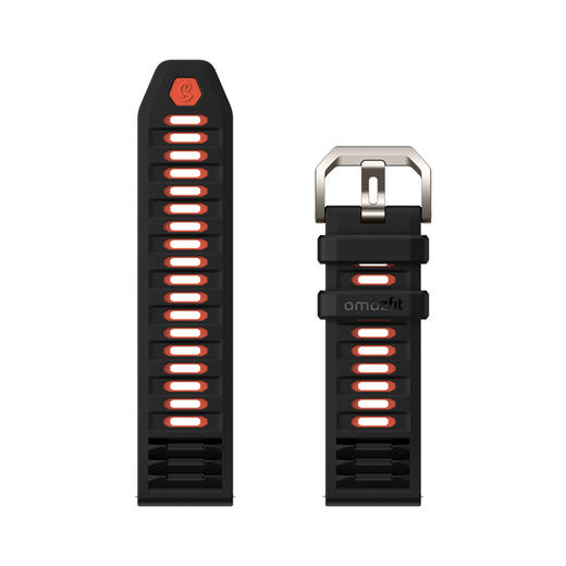 T-Rex Ultra 2 液态硅胶表带 26mm 岩浆黑腕带 商品图0