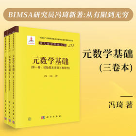 【全3册】现代数学基础丛书：元数学基础（第1-3卷）