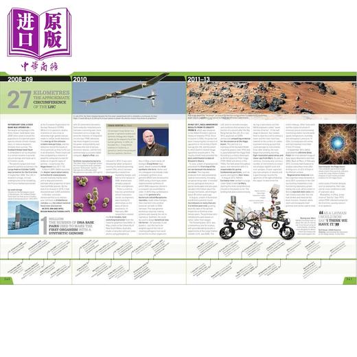 预售 【中商原版】Science Year by Year DK 英文原版 科学年鉴 全图解精美图片书 精装 商品图3