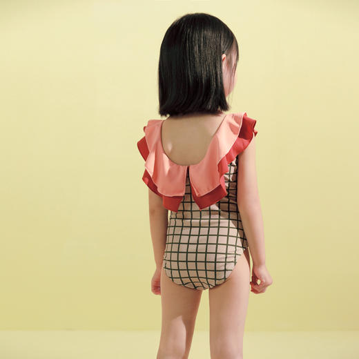 爱多尔夏季儿童泳衣连体分体女童三角游泳衣可爱泳装ET20101★ 商品图4