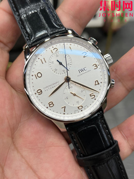 新品 IWC万国表 ZF葡萄牙系列IW371605 葡计透底 新款葡计背透款 白盘金针 男士腕表 丹东7750机 商品图4