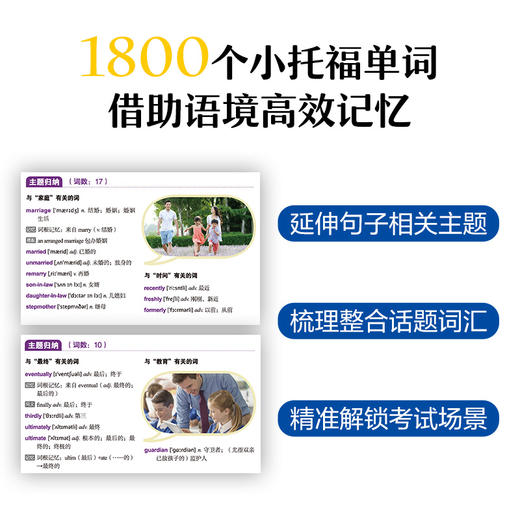 100个句子记完1800个小托福单词 商品图2