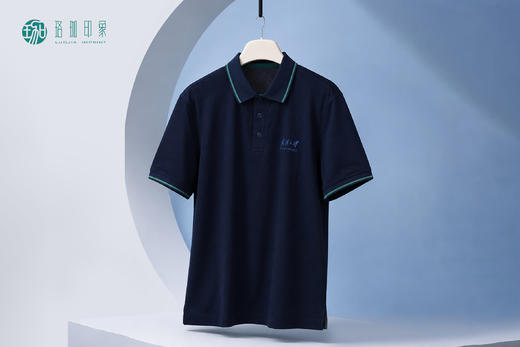 武大珞珈蓝经典POLO衫短袖 商品图0
