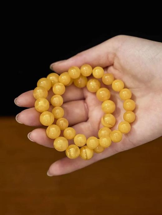 JALO JALO 俄罗斯天然满蜡蜜蜡手串 商品图1