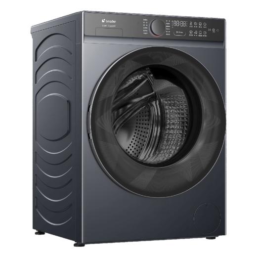 海尔 洗衣机 XQGL100-BLE679ESU1（leader）10公斤 滚筒洗衣机 超薄嵌入 直驱变频 极夜灰 10公斤 一级能效 商品图2