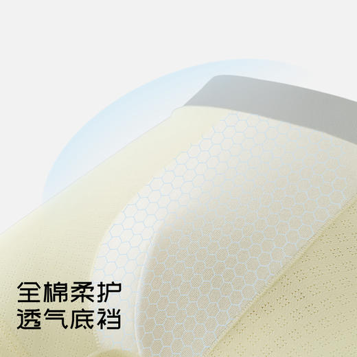 【青少年冰丝裤】米乐鱼青少年凉感网眼内裤男透气抑菌薄款初高中学生平角内裤4条装 商品图6