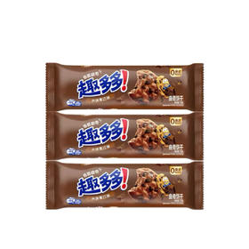 【休闲零食】趣多多曲奇饼干巧克力味/红提味袋装