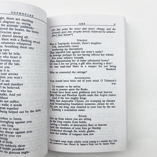 正版 索福克勒斯戏剧全集 英文原版 Sophocles The Complete Plays 俄狄浦斯王 安提戈涅  英文版进口文学书籍 商品图4