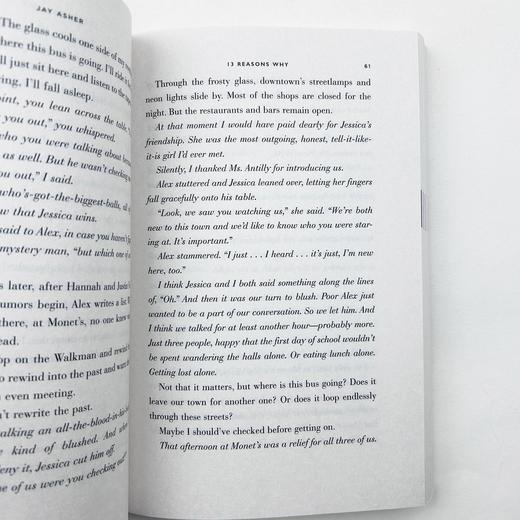 十三个理由 十三个原因 英文原版 13 Thirteen Reasons Why 汉娜的遗言 全英文版 Netflix同名热播美剧原著小说 进口书 商品图3