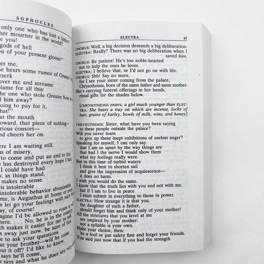正版 索福克勒斯戏剧全集 英文原版 Sophocles The Complete Plays 俄狄浦斯王 安提戈涅  英文版进口文学书籍 商品图2