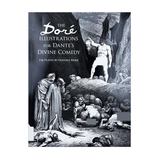 古斯塔夫多雷：但丁神曲插图集 英文原版 The Divine Comedy - The Plates of Gustave Dore 英文版 进口英语书籍 商品图1