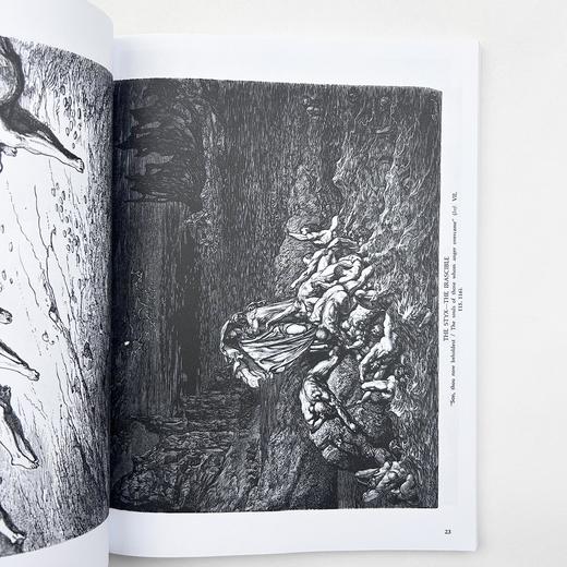 古斯塔夫多雷：但丁神曲插图集 英文原版 The Divine Comedy - The Plates of Gustave Dore 英文版 进口英语书籍 商品图4