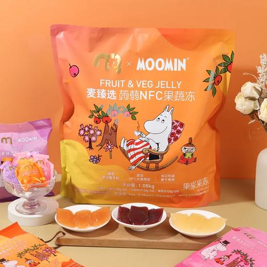 麦德龙 麦臻选 x MOOMIN 蒟蒻NFC果蔬冻 1.08kg 商品图3