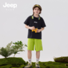 【清仓特价】jeep吉普儿童短袖T恤夏季纯棉亲肤上衣男女童速干衣运动衣120-175★娃娃优选 商品缩略图1