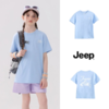 【清仓特价】jeep吉普儿童短袖T恤夏季纯棉亲肤上衣男女童速干衣运动衣120-175★娃娃优选 商品缩略图2