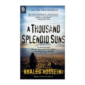 灿烂千阳 英文原版小说 A Thousand Splendid Suns 英文版进口书 The Kite Runner追风筝的人作者胡赛尼另一力作 英语原版