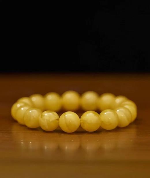 JALO JALO 俄罗斯天然满蜡蜜蜡手串 商品图4