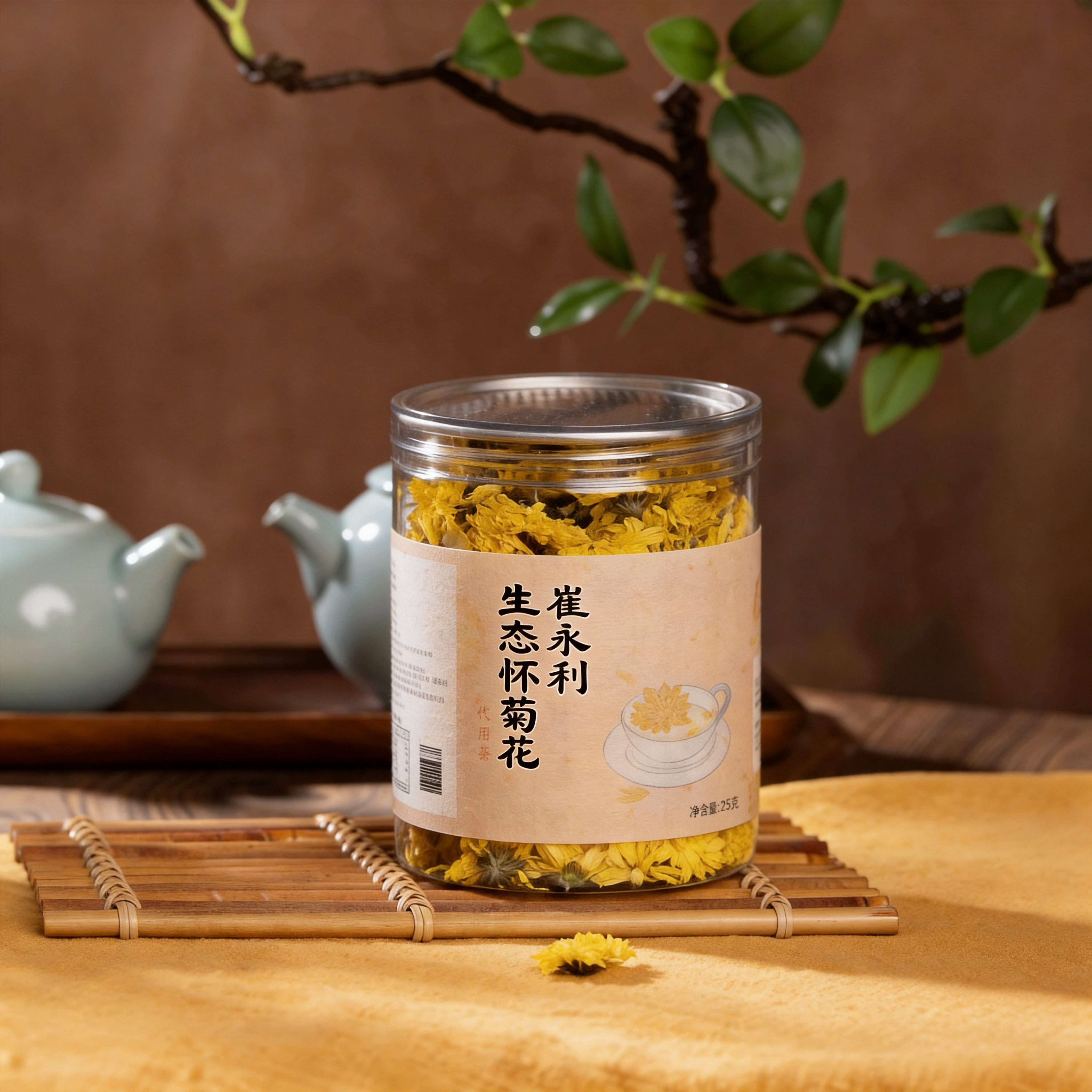 生态怀菊花|温县怀菊 生态情怀|崔永利农场基地直发