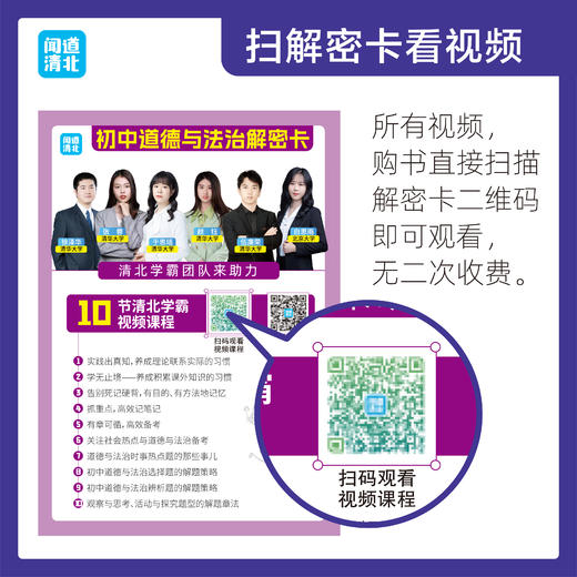 《清北学霸高分学习法》 | 给孩子的精准学习指南，100+清北学霸亲授，全学科覆盖，学习习惯+学习方法+备考攻略+小初链接 商品图2