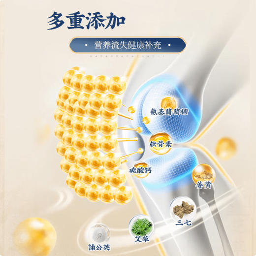 【多重添加】宝芝林 氨糖软骨素保健贴 8贴/盒 草本配方穴位贴敷 商品图2