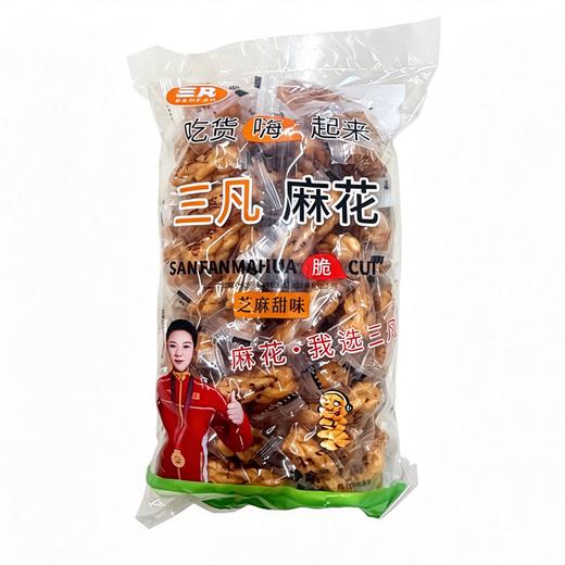 三凡500g芝麻甜味开心小麻花 商品图0