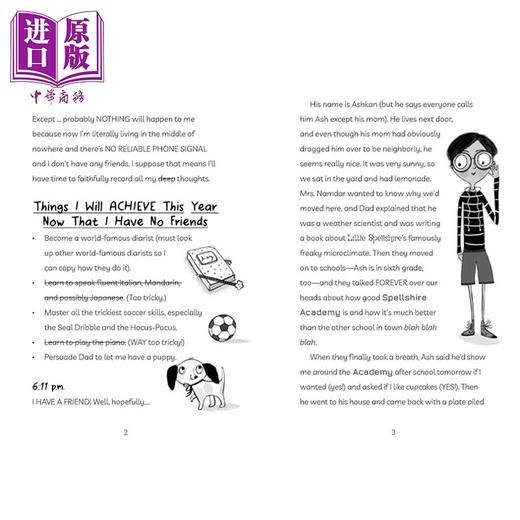 预售 【中商原版】意外女巫日记 Diary of an Accidental Witch 英文原版 Honor and Perdita Cargill 奇幻小说 日记题材 商品图4
