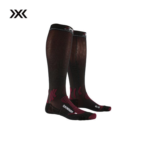 X-SOCKS 跑步激能系列运动袜 排湿降温抑菌专业跑步运动袜男女款 RM09S26W 商品图3
