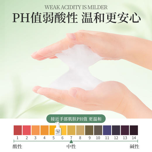 【双重舒润成分】蔬果园 茶香泡泡洗手液 500ml*3瓶 茶香萦绕清爽不紧绷 商品图3