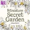预售 【中商原版】迷你秘密花园涂色书 便携版 乔汉娜 贝斯福  Miniature Secret Garden 英文原版 Johanna Basford 袖珍版 平摊式装订 商品缩略图1