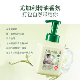 【多重精粹】蔬果园 抑菌洗手液（尤加利精油香氛） 500ml*3瓶 云朵泡沫净护香随