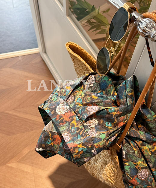 𝐋𝐀𝐍𝐂*𝐘 朗姿超美的法式复古油画裙半身裙 商品图1