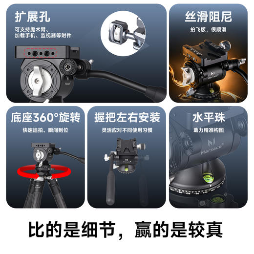 马小路SV15轻量化拍鸟云台 商品图4