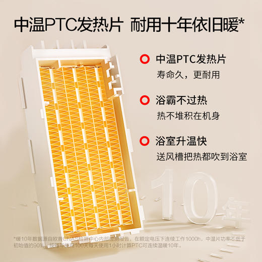 欧普照明恒温风暖浴霸灯取暖浴室排气扇一体集成吊顶卫生间暖风机暖智 商品图4