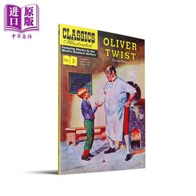 预售 【中商原版】雾都孤儿 Classics Illustrated漫画世界名著 Oliver Twist 英文原版 Dickens Charles 经典插图版 入门读物