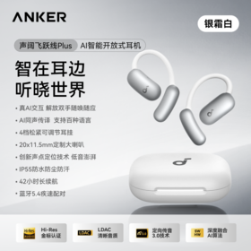 Anker安克 声阔 飞跃线Plus 开放式蓝牙耳机 A3874X