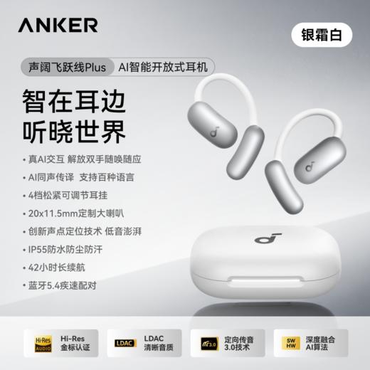 Anker安克 声阔 飞跃线Plus 开放式蓝牙耳机 A3874X 商品图0
