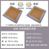 【坐感舒适 凉而不冰】少艾堂 艾草坐垫 可拆拉链凉感坐垫 双层加厚艾绒内芯 5款可选 商品缩略图4