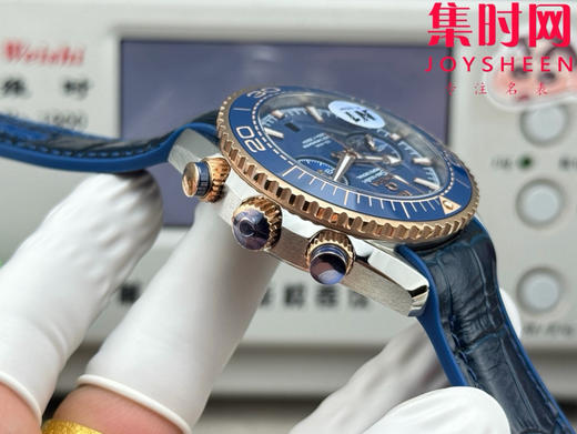 N1欧米茄海马海洋宇宙 海马600米计时系列 男士腕表 表径45.5mm 全新力作海马系列600米至臻天文台计时腕表 商品图5