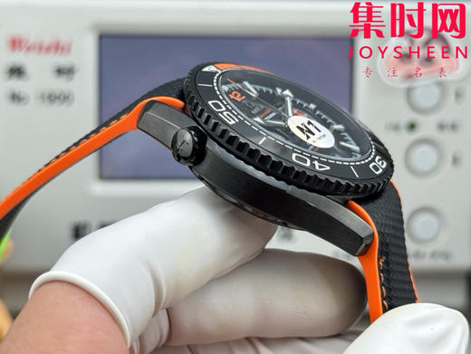 N1欧米茄海马海洋宇宙 海马600米计时系列 “四分之一橙” 男士腕表 表径45.5mm 全新力作海马系列600米至臻天文台计时腕表 商品图4