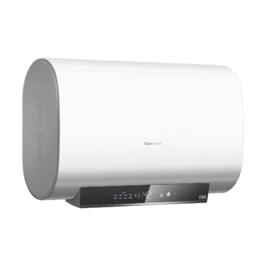 卡萨帝 热水器 CES80HD-KMINIA03U1 电热沐浴器 80升 天沐系列 3300W 冰雪白 一级能效 超薄型 触控 钛金 IPX4 扁桶型 商品图2
