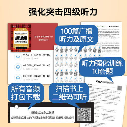 (26下)超详解 四级考试通关  四级/六级 商品图2