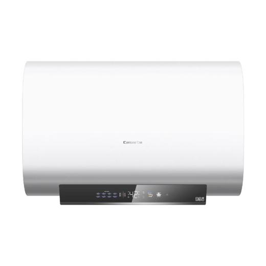 卡萨帝 热水器 CES80HD-KMINIA03U1 电热沐浴器 80升 天沐系列 3300W 冰雪白 一级能效 超薄型 触控 钛金 IPX4 扁桶型 商品图0