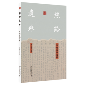 丝路遗珠：敦煌西域文献  陈红彦 主编  北京大学出版社