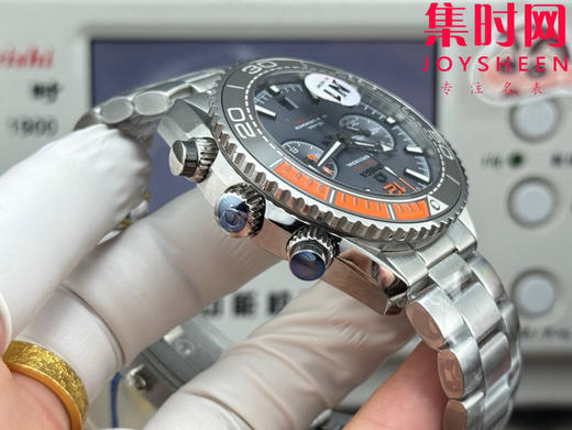 N1欧米茄海马海洋宇宙 海马600米计时系列 “四分之一橙” 男士腕表 表径45.5mm 全新力作海马系列600米至臻天文台计时腕表 商品图5