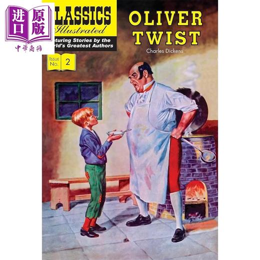 预售 【中商原版】雾都孤儿 Classics Illustrated漫画世界名著 Oliver Twist 英文原版 Dickens Charles 经典插图版 入门读物 商品图1