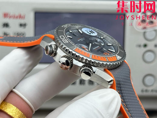 N1欧米茄海马海洋宇宙 海马600米计时系列 “四分之一橙” 男士腕表 表径45.5mm 全新力作海马系列600米至臻天文台计时腕表 商品图5
