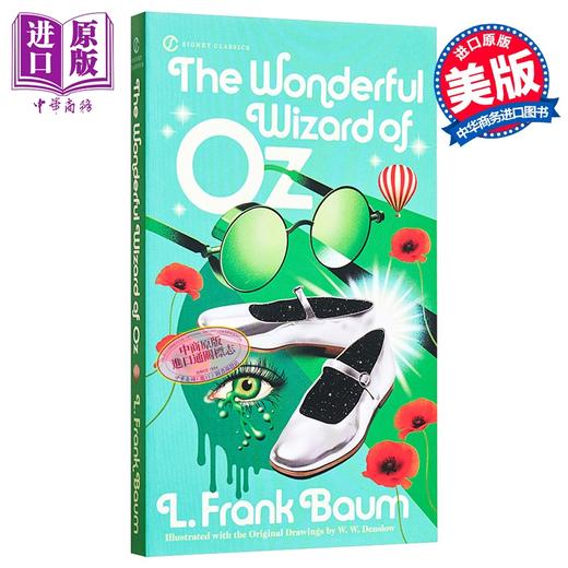 【中商原版】绿野仙踪 英文原版 The Wizard of Oz L Frank Baum 弗兰克鲍姆 儿童文学 百年经典童话故事 美国的西游记 商品图1