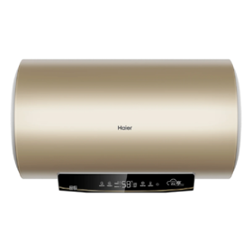 海尔 热水器 ES60H-D2S 电热沐浴器 60升 2200W 横式 下出水 一级能效 APP操控 金刚无缝胆 加热管 按键